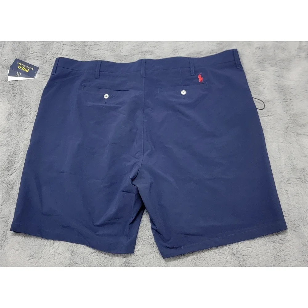 Polo Ralph Lauren Shorts Mens 44 Big Navy Classic Fit 9in Stretch Chino